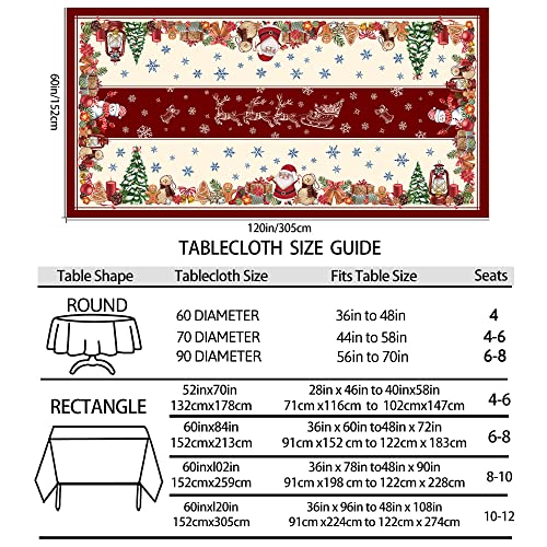 Christmas  Theme Tablecloth