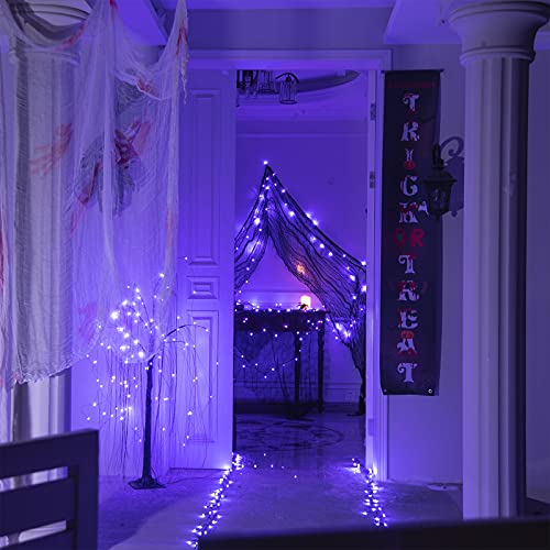 82 FT 200 LED Halloween String Lights & Spooky Music Motion Sensor