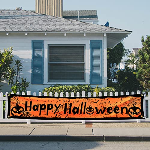 Happy Halloween Banner Decorations