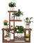 Wood Plant Stand Multi Tiered Corner Plant Shelf Holder