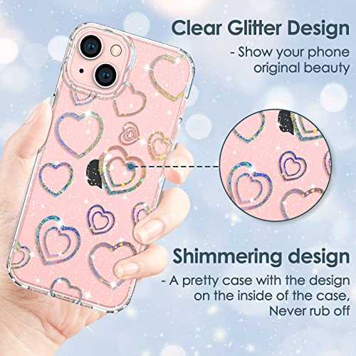 Slim Case for iPhone 13 Soft Liquid Silicone Gel Rubber Bumper, Anti-Scratch Microfiber Lining