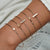 19pcs Multiple Layered Stackable Open Cuff Wrap Bangle Set