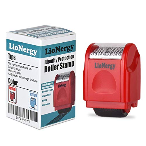 Identity Protection Roller Stamp for Theft Prevention