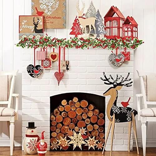 Total 11Ft Christmas Garland Decoration