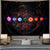 Chakra Yoga Meditation Tapestry  for Home Decor