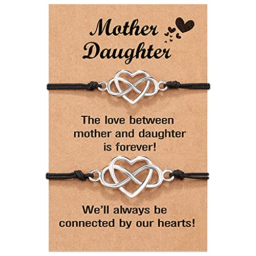 Mother Daughter Bracelets Set Best Gifts for Mothers Day