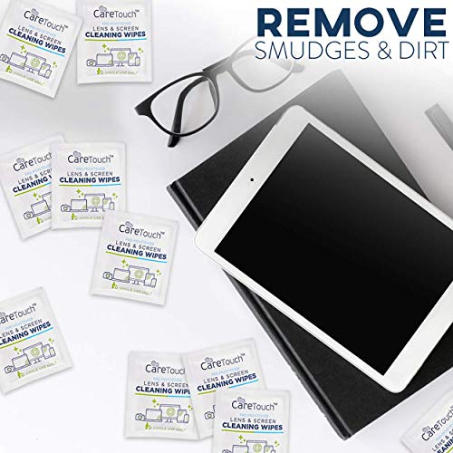 210 Pre-Moistened & Individually Wrapped Lens Cleaning Wipes for Eyeglasses, Tablets, Camera Lenses, Screens, Keyboards