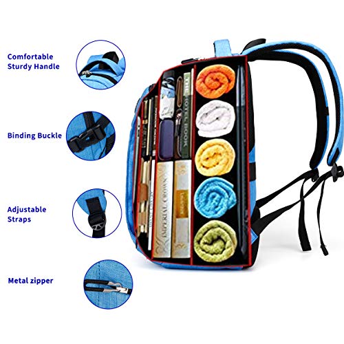 Anti Theft Laptop/Travel Backpacks Bookbag w/ USB Charging Port Fits 15.6 Inch Laptop