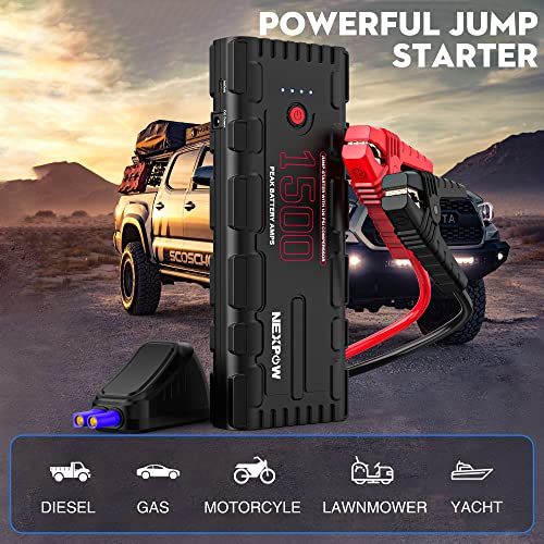 Car Jump Starter, 21800mAh 12V Portable Car Battery Starter