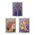 3 Pcs Tarot Tapestry Sun Moon Star Tarot Card Tapestry Blacklight Poster UV Reactive Indie Trippy Tapestry