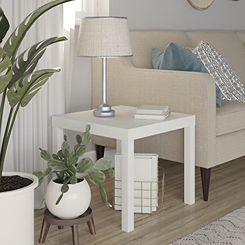 White End Table for Home Decoration