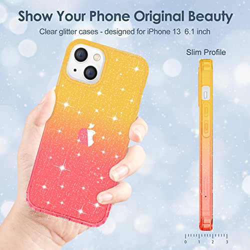 Slim Case for iPhone 13 Soft Liquid Silicone Gel Rubber Bumper, Anti-Scratch Microfiber Lining