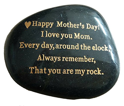 Engraved Rock - Mothers' Day Gift from Daughter or Son