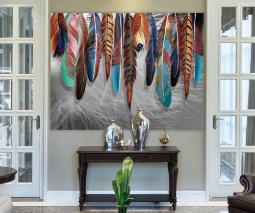 Modern LED Peacock Tapestry