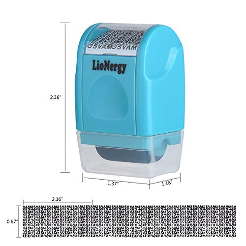 Identity Protection Roller Stamp for Theft Prevention