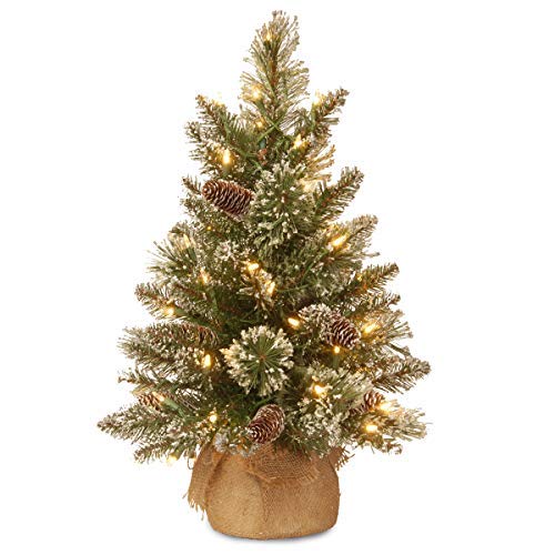 2 Ft Pre-lit Artificial Mini Christmas Tree