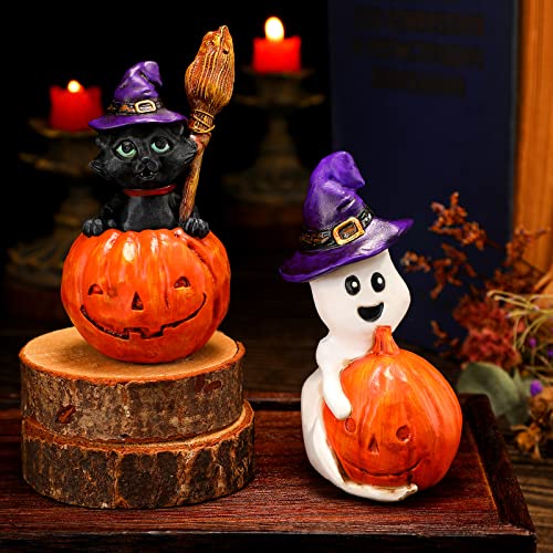 2 Pack Halloween Statue Figurines