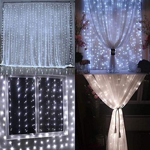 306 LED Window Curtain String Light