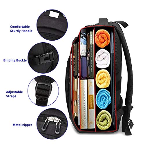 Anti Theft Laptop Travel Backpacks Bookbag w USB Charging Port Fits 1 DANNY S HOME GOODS