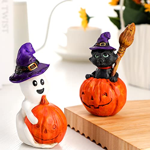 2 Pack Halloween Statue Figurines