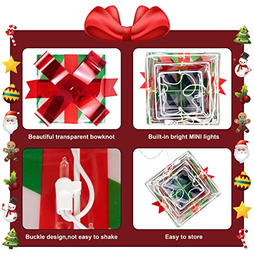 Christmas Lighted Boxes Decoration