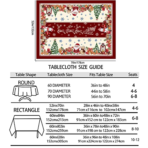 Christmas  Theme Tablecloth