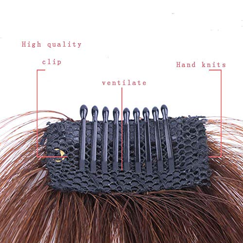 Clip in Air Bangs - Human Hair Extensions