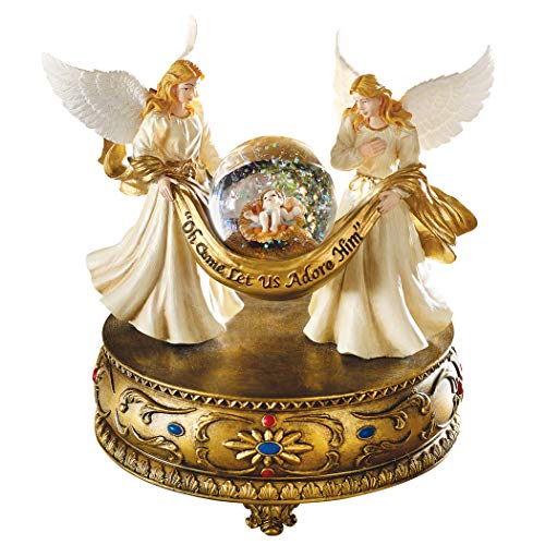 Musical Angels Snow Globe for  Christmas Decoration