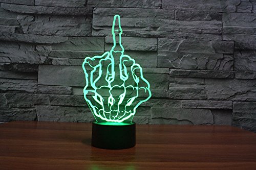 Funny Home Decoration Night Lamp 3D Switch LED Desk Light