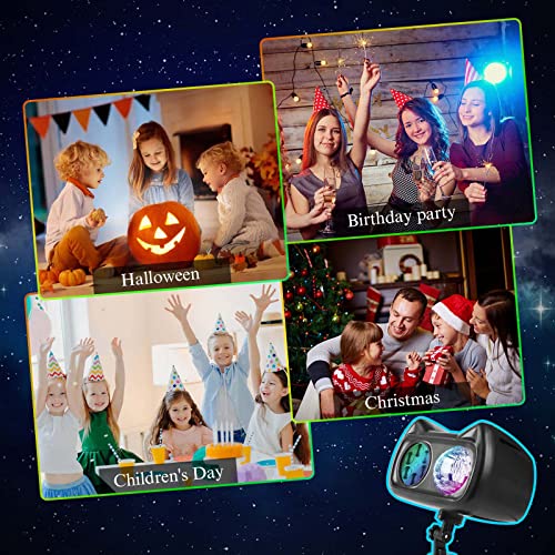 2 in 1 Christmas & Halloween Projector Lights