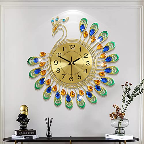 Large Wall Clocks Home Decoration Battery Operated Non Ticking
