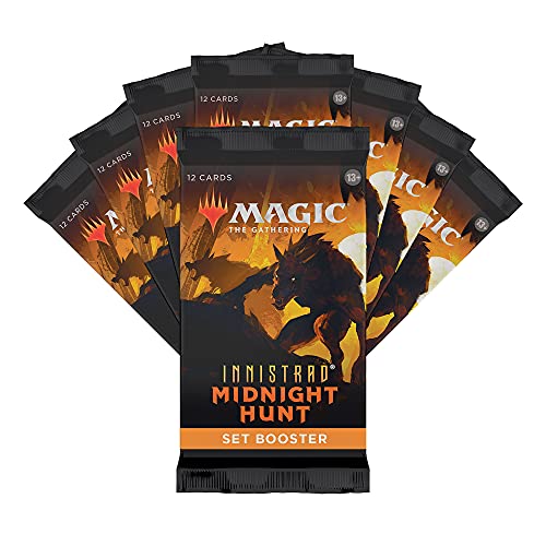 Magic: Midnight Hunt Bundle | 8 Set Boosters + Accessories