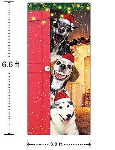 Cute  Christmas Door Cover  Decorations