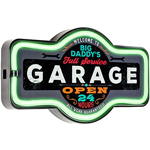 Big Daddy's Garage - Vintage Advertising Marquee LED Neon Light Sign