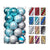 31pcs 2.75in & 1.97in Shatterproof  Balls for  Christmas Decoration