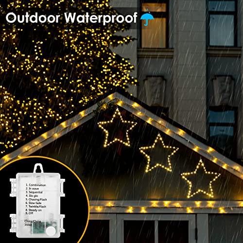 3 Pack Christmas Window Lights Decoration