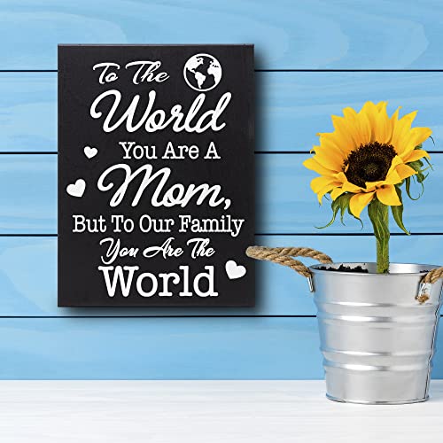 Sentimental Wood Sign Gifts for Mom on Her Birthday/Mothers Day