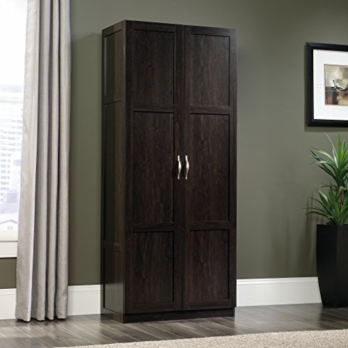 Storage Cabinet, L: 29.61" x W: 16.02" x H: 71.50", Cinnamon Cherry finish