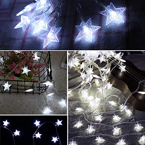 100 LED Star Christmas Lights