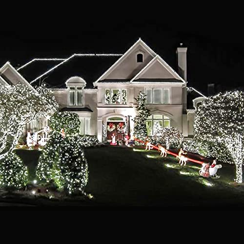 4-Pack 160FT 400 LED  Solar Christmas Lights