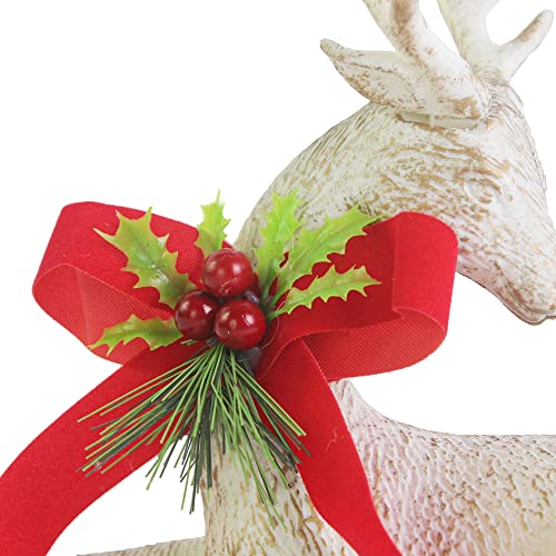 Lying Reindeer Figurine  for Christmas Decoration