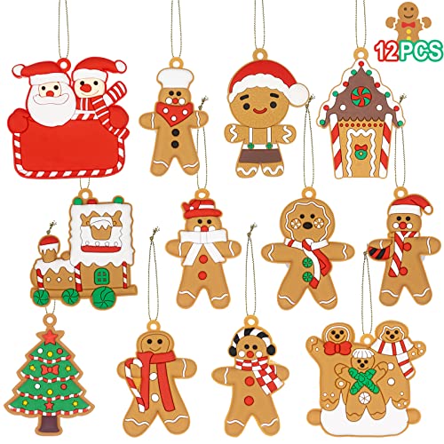 Gingerbread Ornaments for Christmas Tree Decoration