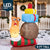 6 FT Christmas Inflatable Cute Snail w/ a Stack of Gifts