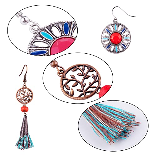 20 Pairs Bohemian Earrings Vintage Set for Women