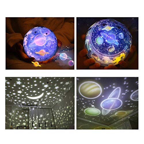 Universe Night Light Projection Lamp 3 Sets of Film