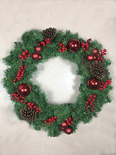 24 pcs Berries Stems  for Christmas Ornaments