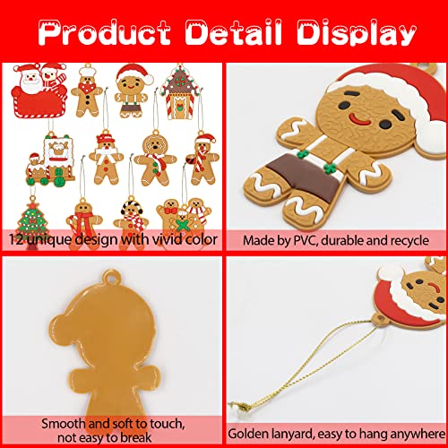 Gingerbread Ornaments for Christmas Tree Decoration