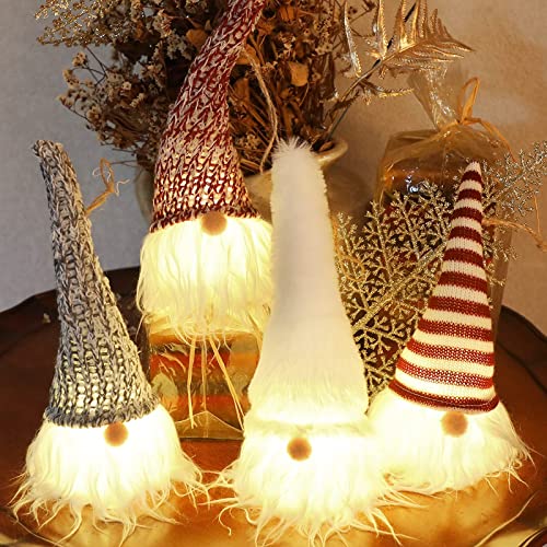 Christmas Gnome Lights Handmade Swedish Tomte Decoration