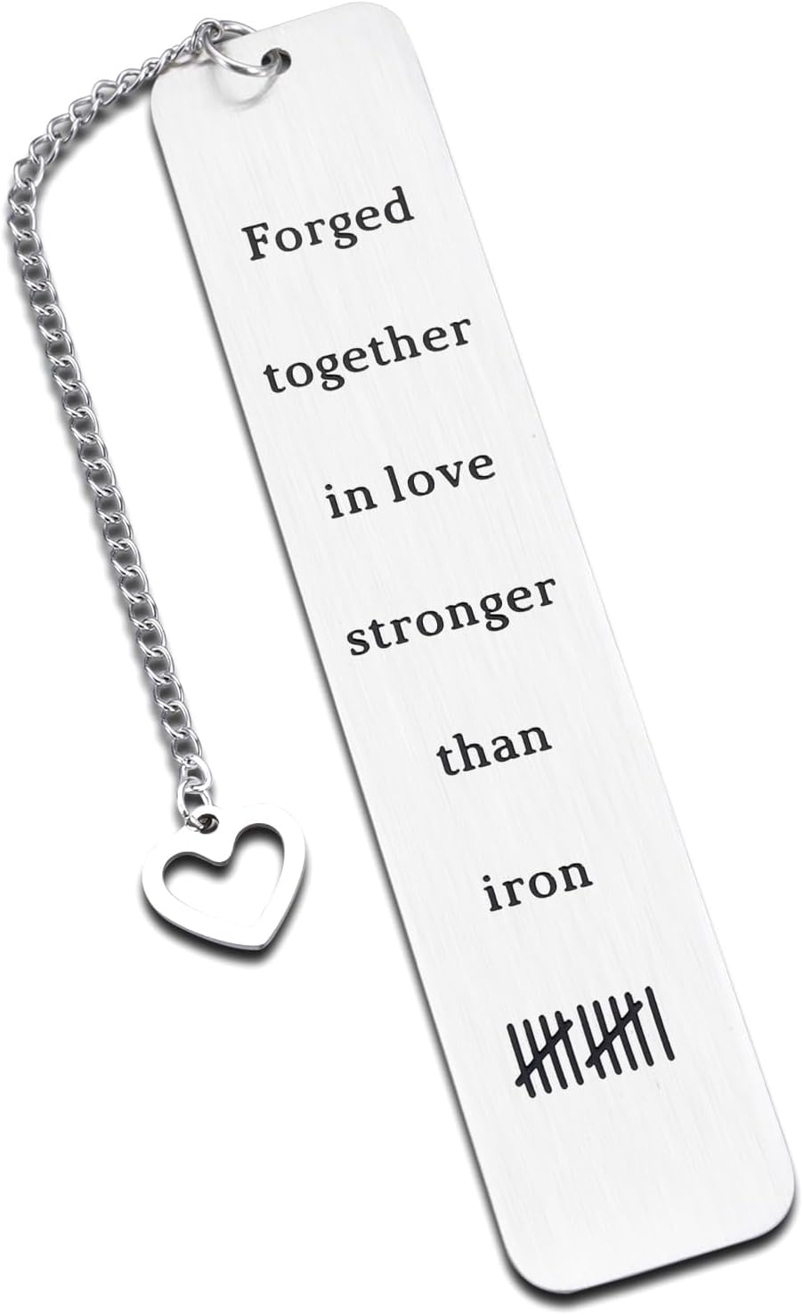 Anniversary Iron Gifts for Him Her Weeding Bookmarks for Women
