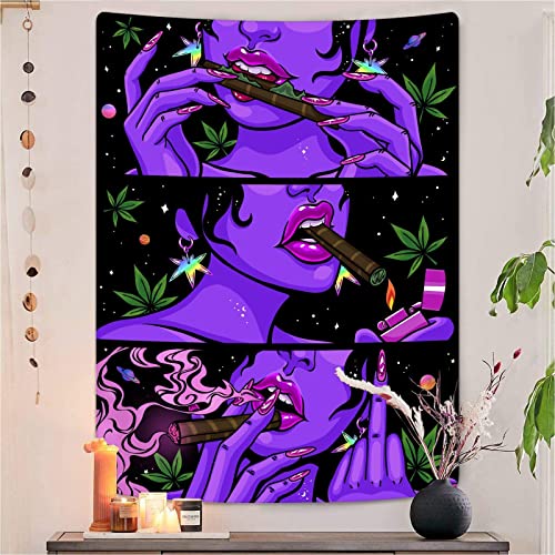 Cool Blacklight Uv Playboy Wall Tapestry for Trippy Bedroom Accessorie DANNY S HOME GOODS